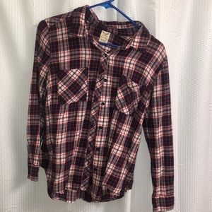 Plaid Button Up Shirt